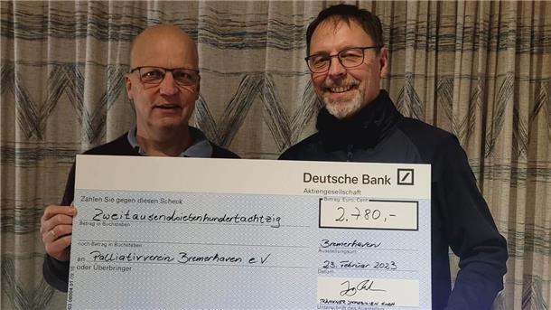 Tränkner Immobilien spendet an Palliativverein