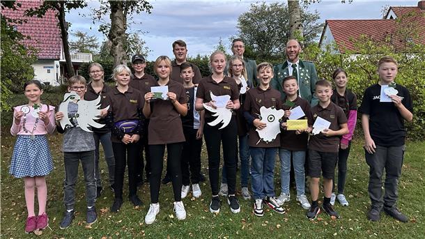  Siegerehrung der Schüler und Jugend beim Herbstschießen des Schützenvereins Westerbeverstedt