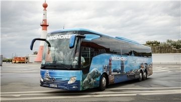 Reisebusse als Botschafter für die Stadt Bremerhaven
