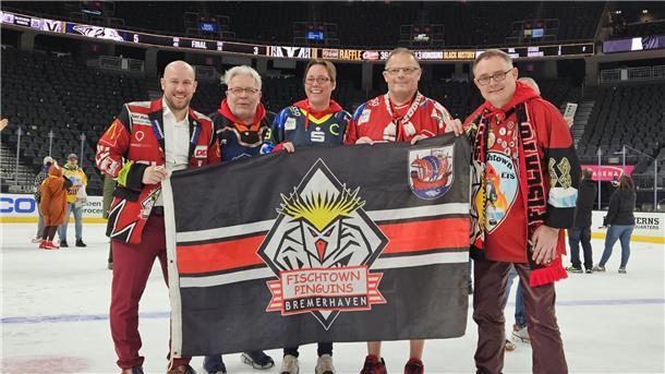 Pinguins-Fans feiern in Las Vegas