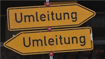 Umleitungsschild