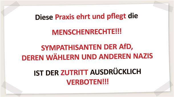 Landarzt verbietet AfD-Wählern Zutritt zu Praxis: Ein Kommentar von Inga Hansen