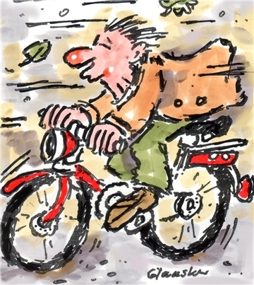 Hier vertellt Luise wat op platt: Een flotte Tour met‘n E-Rad