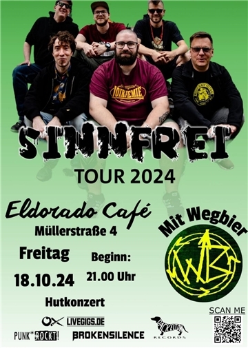 Im Eldorado in Nordenham findet am Freitag ein Ska und Punk-Konzert statt