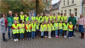 Grundschüler sind jetzt sichtbar sicher 