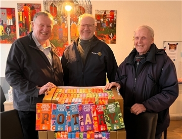 Rotarier unterstützen Nordenhamer Tafel