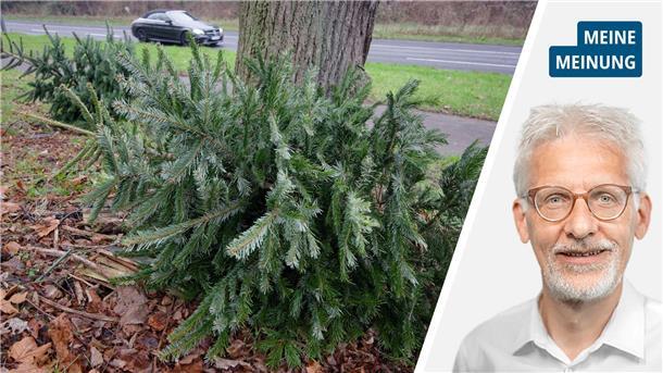 Weihnachtsbäume einsammeln - ein dicker Dank an Feuerwehr und Vereine!
