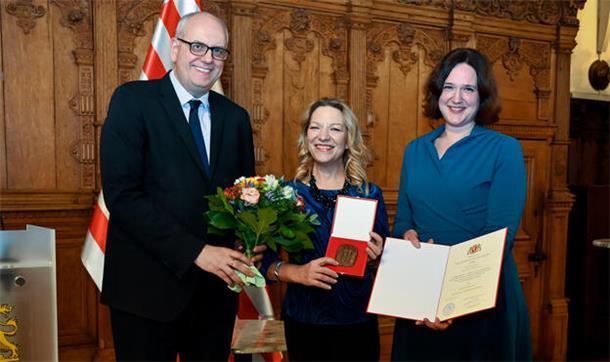 Hohe Auszeichnung für Chefin des AWI in Bremerhaven Prof. Antje Boetius, Direktorin des AWI, bekommt eine hohe Auszeichnung vom Land Bremen