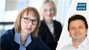 Claudia Helberg und Ismail Kul.