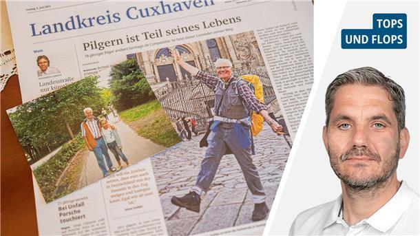 Ein Zeitungsausschnitt