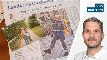 Ein Zeitungsausschnitt