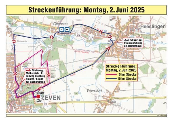Am Montag geht’s los: 56. Zevener Vier-Abend-Märsche starten