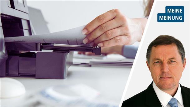 Bänder, die die Welt verbinden: Wenn der Drucker streikt