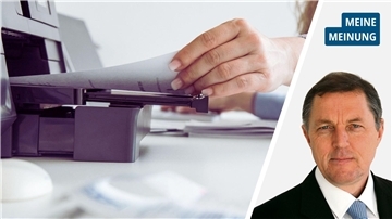 Bänder, die die Welt verbinden: Wenn der Drucker streikt