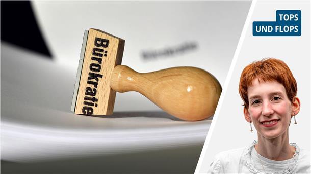 Stempel mit der Aufschrift „Bürokratie“