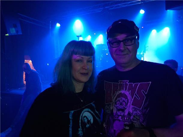 Birgit und Peter freuen sich schon