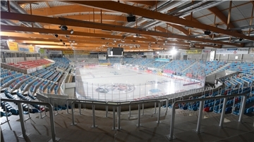 Die Eisarena in Bremerhaven