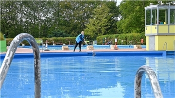 Bis einschließlich Sonntag ist das Freibad in Grünhöfe noch geöffnet. Rund 15.500 Gäste besuchten das Bad in diesem Jahr.