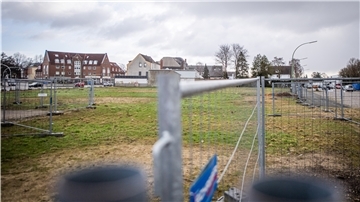 Baustart für neue Wulsdorfer Stadtteilmitte verzögert sich Blick auf Wulsdorfs künftige Ortsmitte.