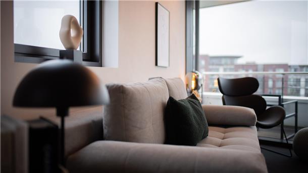 Warum das Start-up Bheaven Premium Homes den Fachkräftemangel nicht fürchtet Blick in das qualitativ hochwertig ausgestattete Apartment „Marina“. Foto: Hartmann