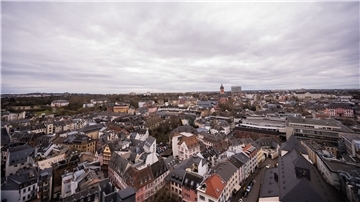 Blick vom Dom auf Mainz - laut dem IW-Consult-Städteranking die dynamischste deutsche Großstadt.