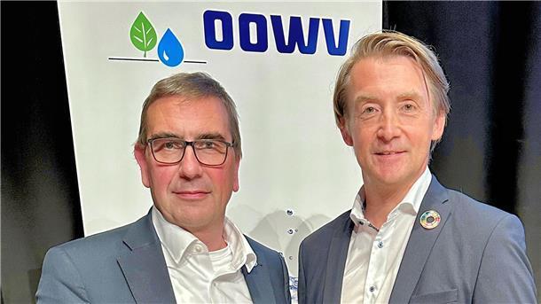 Der Vorsteher und der Geschäftsführer des OOWV