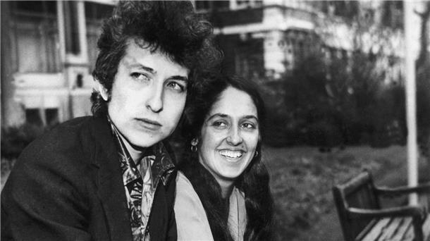 Bob Dylan und Joan Baez im Jahr 1965.