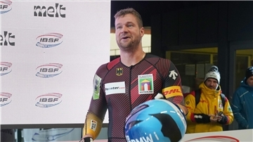 Bob-Pilot Johannes Lochner geht in seine letzte Saison.