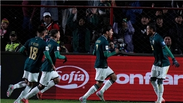 Bolivien holt sich den letzten verbliebenen Platz für die WM-Playoffs in Südamerika.