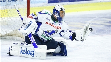 Brandon Maxwell ist ein mitspielender Torhüter. Er freut sich auf die DEL und die Fischtown Pinguins.