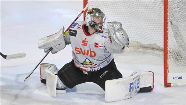 Brandon Maxwell zeigte erneut eine sehr gute Leistung im Tor der Fischtown Pinguins.