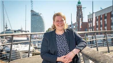 Diese Bremerhavenerin redet jetzt bei den Finanzen in Bremen mit Wiebke Stuhrberg
