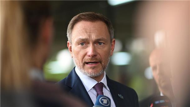 Bundesfinanzminister Christian Lindner. Die EU plant, die Erträge aus eingefrorenem russischen Vermögen für den Wiederaufbau der Ukraine bereitzustellen.