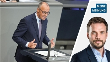 Kommentar von Jan Drebes zum Auftritt von Friedrich Merz bei der Generaldebatte im Bundestag.