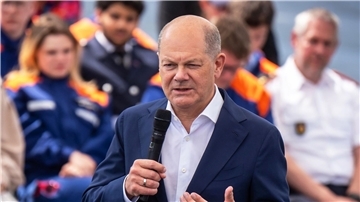 Bundeskanzler Olaf Scholz: „Es ist mein größter Wunsch, dass die Aktion abgebrochen wird.“