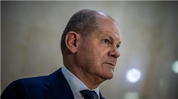 Bundeskanzler Olaf Scholz sichert Israel Unterstützung zu.