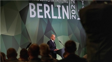 Bundeskanzler Olaf Scholz (SPD) räumte bei der Bundeswehr-Tagung in Berlin ein, dass die Staatengemeinschaft härter auf Russlands Annexion der Krim hätte reagieren müssen.