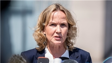 Bundesumweltministerin Steffi Lemke (Grüne) sorgt sich über die künftige Wasserversorgung.