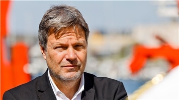 Bundeswirtschaftsminister Robert Habeck (Grüne).