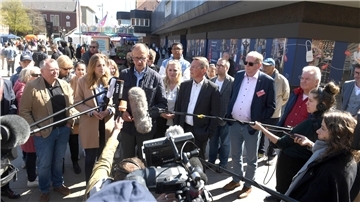 CDU-Chef Friedrich Merz hat Bremerhaven besucht. Er sieht großes Potenzial in Bremen und Bremerhaven. 