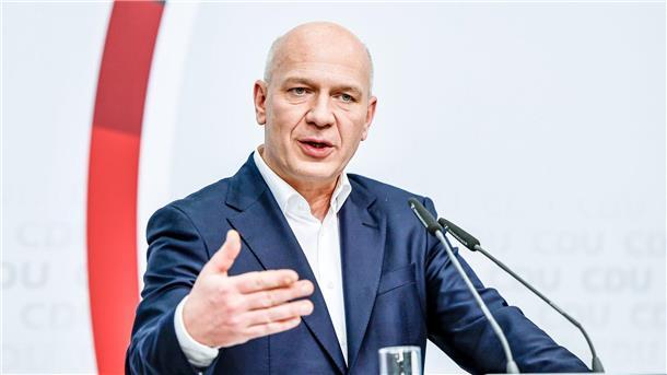 CDU pocht auf Regierungsauftrag in Berlin CDU-Spitzenkandidat und Wahlsieger Kai Wegner: „Unser Auftrag ist es, eine stabile Regierung zu bilden“.
