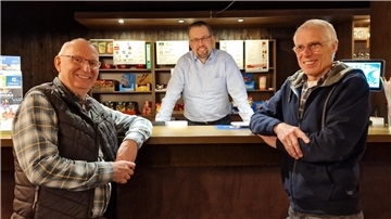 Centraltheater Brake (von links): Norbert Ostendorf, Oliver Poppe und Herbert Grammel.