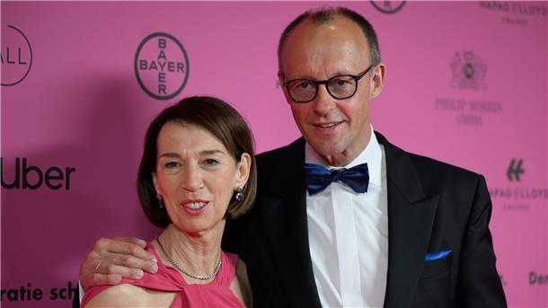Charlotte Merz spricht über Ehe mit CDU-Chef Charlotte und Friedrich Merz beim Bundespresseball Anfang April.