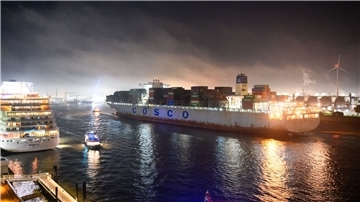 Chinesische Investitionen - wie hier beim Container-Terminal Tollerort in Hamburg - werden zunehmend kritisch gesehen.