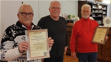Ehrung beim Shantychor Butjenter Blinkfüer 