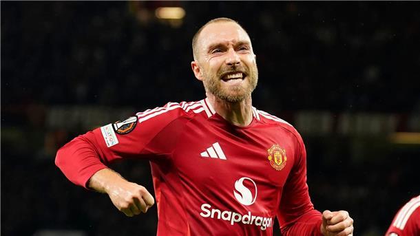 Christian Eriksen verabschiedet sich bei Manchester United.
