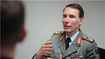 Christian Freuding, der den Planungsstab im Verteidigungsministerium leitet, begleitete vor zwei Wochen Generalinspekteur Carsten Breuer in die Ukraine.