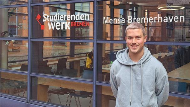 Christian Saathoff studiert in Bremerhaven den Studiengang Gründung, Innovation, Führung (GIF)