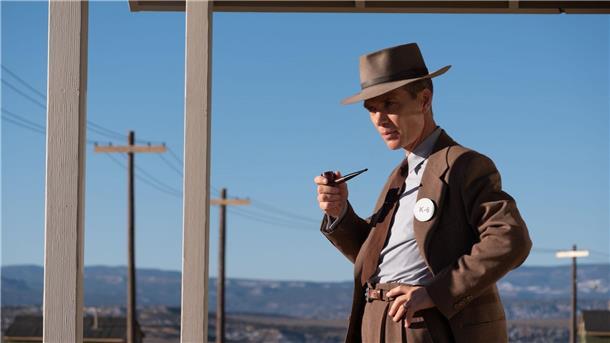 Margot Robbie und Cillian Murphy für SAG-Awards nominiert Cillian Murphy als J. Robert Oppenheimer in einer Szene des Films „Oppenheimer“.
