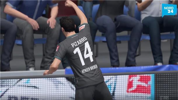 Claudio Pizarro kam auf seine alten Tage noch einmal zum Einsatz.